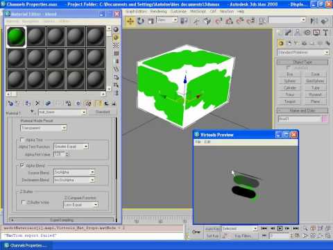 NmoTion Plugin - Materials Settings