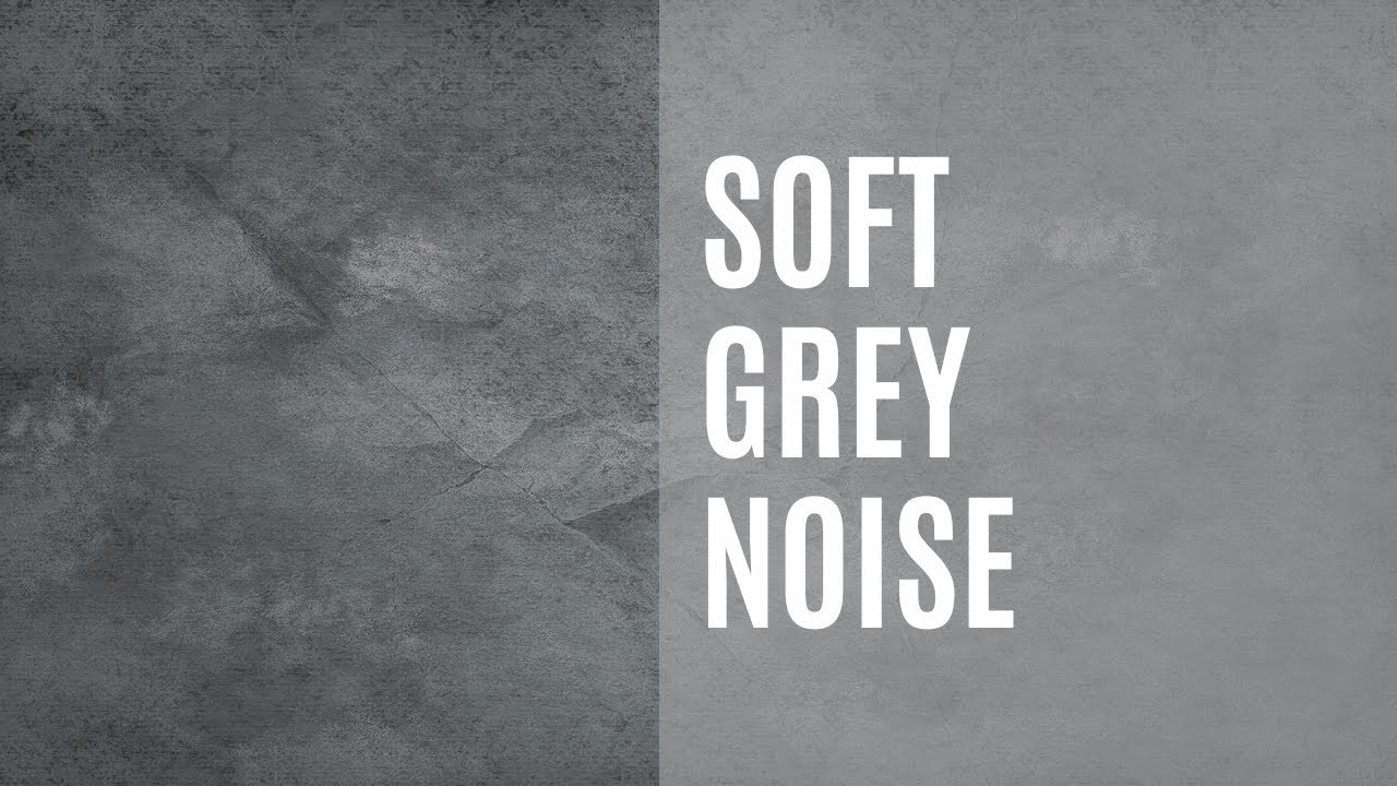 Soft GREY Noise - foggy static sounds - YouTube