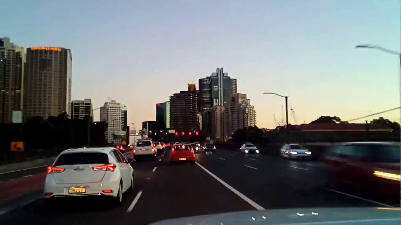 Time-lapse from Windsor Sydney to the city via the harbour bridge