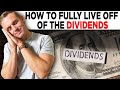 This is the Lowest Amount You Need To Live Off of Dividends