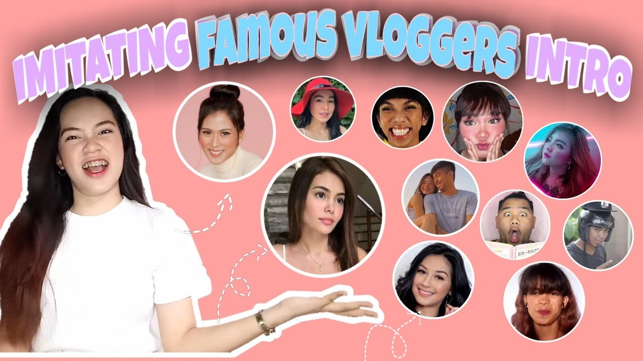 Imitating Pinoy Famous Vloggers Intro Super Effort At Nakakapagod By