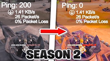 Get 0 Ping in Fortnite *CHAPTER 3 SEASON 2* (PC & Console) FAST🔧 PING OPTIMIZATION GUIDE (SEASON 2)