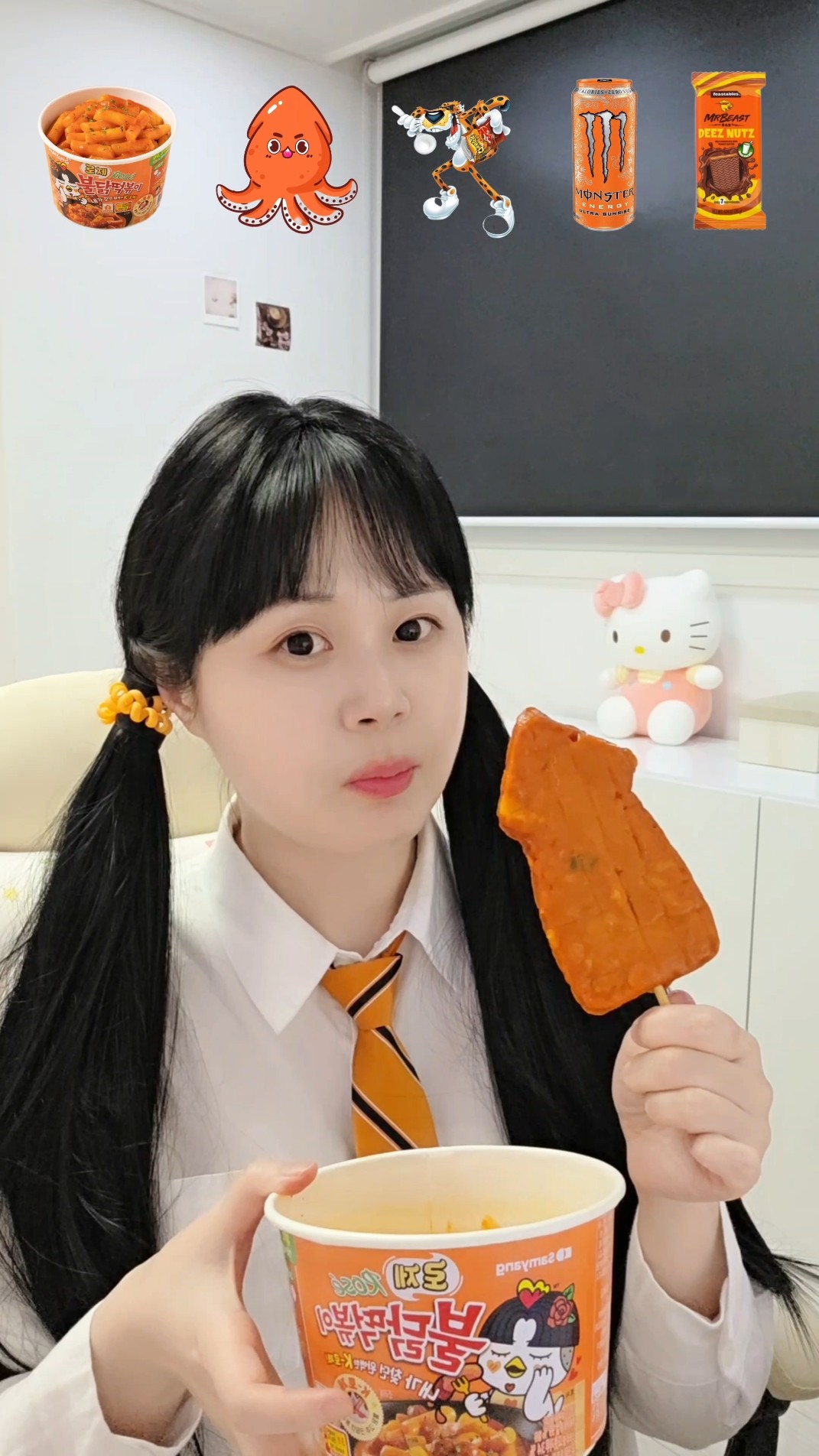 이모티콘먹방??emoticon mukbang #funny #TeamYELLOWHAT