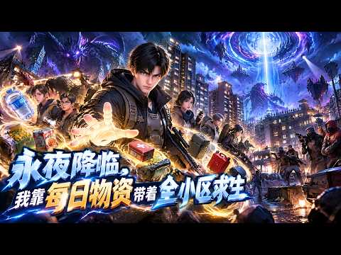 【FULL】《永夜降临，我靠每日物资带着全小区求生》开局一栋楼，带领邻居打造末日避难所！｜爆更剧场