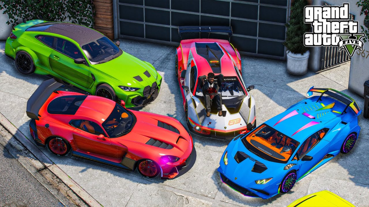 GTA 5 : Stealing Unique Multimillionaire Supercars
