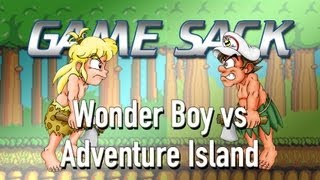 Wonder Boy vs Adventure Island - Review - Game Sack screenshot 1