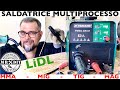 Saldatrice multiprocesso Lidl Parkside (PT1) 200A MMA MIG MAG TIG PMSG 200 A1. Elettrodo filo a GAS