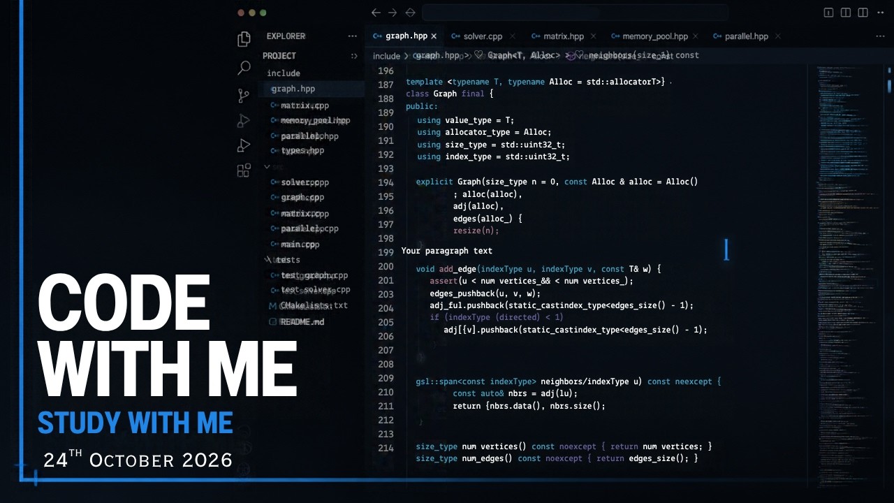 Study With Me Live | Deep Focus | Code With Me | Live - YouTube