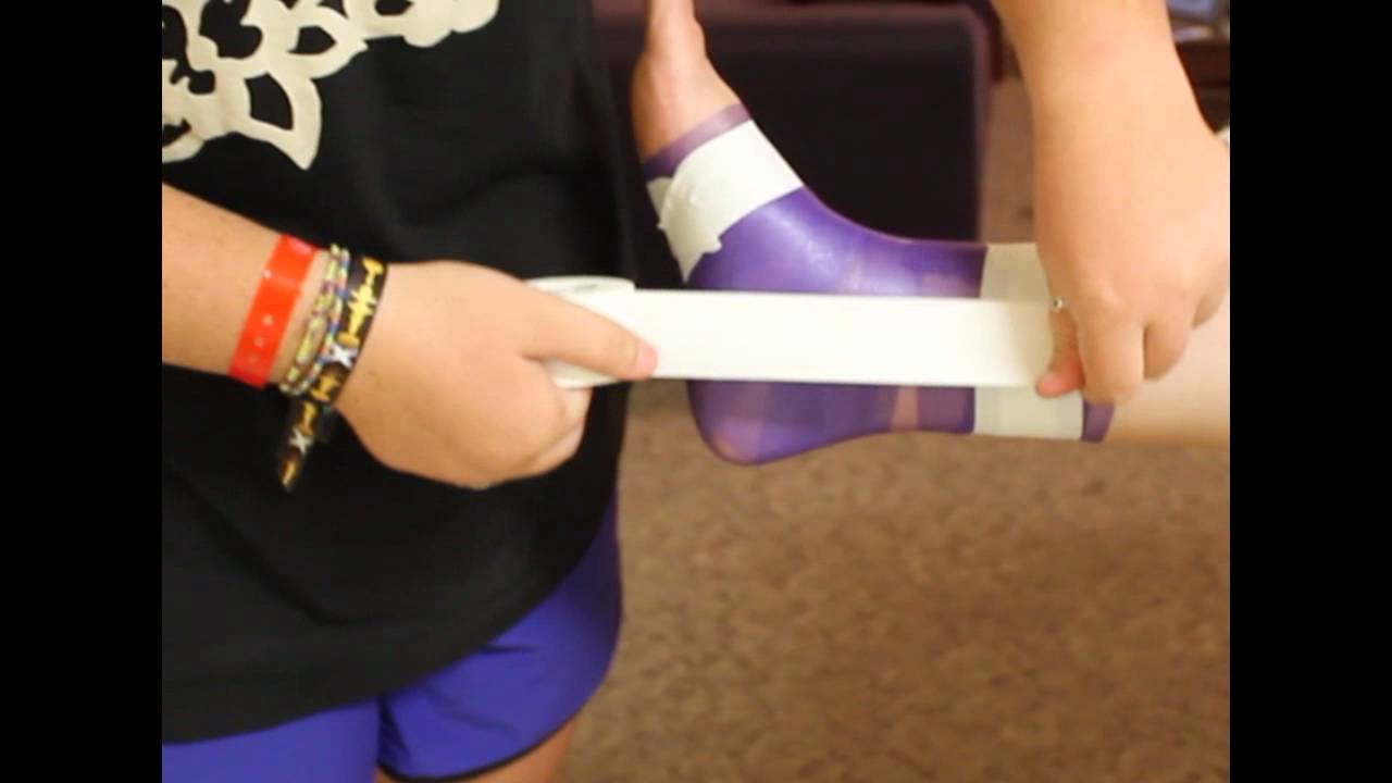 Closed Basketweave Ankle Taping YouTube
