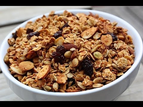 GRANOLA Crunchy Nutty Baked and Delicious