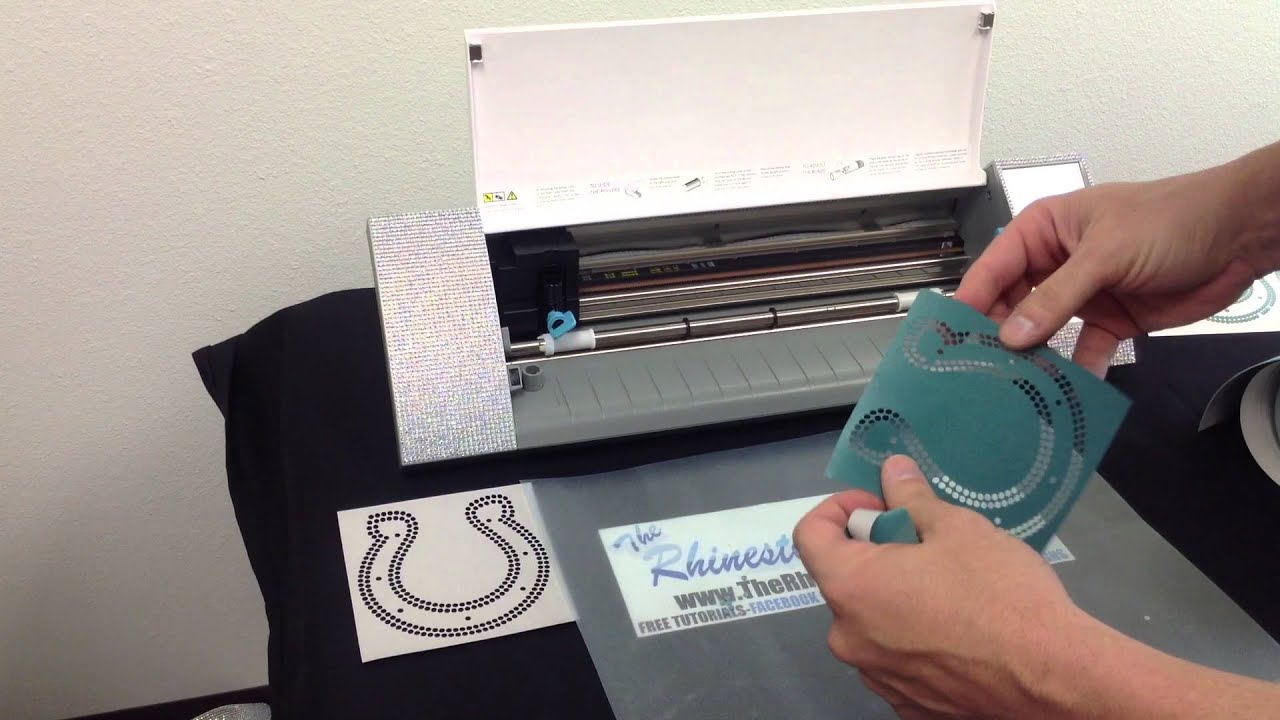 How to Cut Rhinestone Templates with your Cricut Maker 