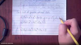 5 6 Find Rational Zeros