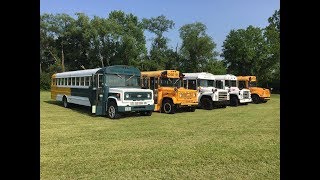 Independence Day 2018 and 200 Subscriber Celebration Starting and Driving 5 Buses