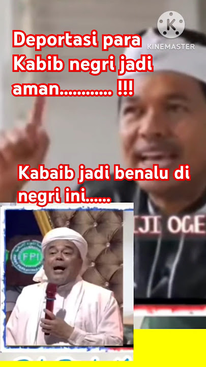 Rizieq mewek di tampol Kang Dedi mulyadi