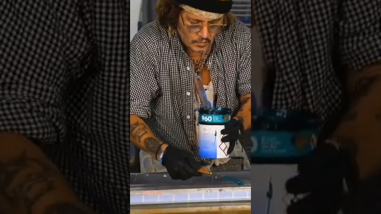 Watch Johnny Depp isn't just an actor he's a real ARTIST! on YouTube Watch Johnny Depp isn't just an actor he's a real ARTIST! on YouTube