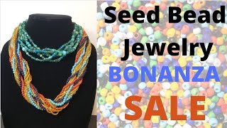 Seed Bead Jewelry Sale