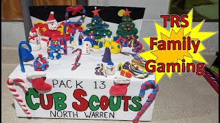 Building a Christmas Parade Float! - TRS Family Gaming - Shoe Box Parade Arts and Crafts Holiday Fun
