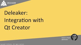 Find leaks in C++ code without leaving Qt Creator with Deleaker