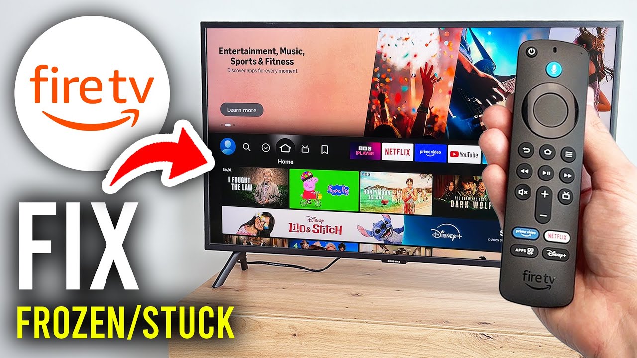 How To Fix Frozen or Stuck Amazon Fire TV Stick - Step by Step - YouTube