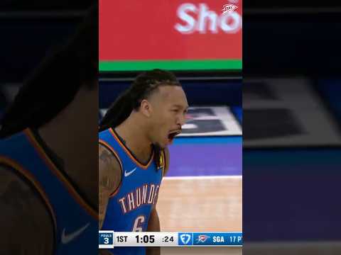 Ice cold Joe 🥶 #okcthunder