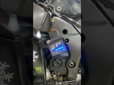 Video Zx10r lên Bazzaz canh chỉnh xăng giúp mượt mà ở các... - youtube
