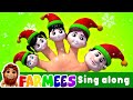 Elves Finger Family Song | Christmas Nursery Rhymes | Xmas Carols | Christmas Songs by Farmees