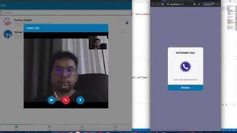 Web RTC Video Chat, IONIC, Angular, Node Server, MySQL