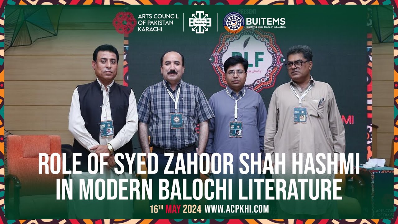 Role Of Syed Zahoor Shah Hashmi In Modern Balochi Literature | Pakistan ...