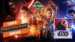 2022 TOPPS STAR WARS FINEST 1 BOX BREAK! NUMBERED CARDS GALORE!