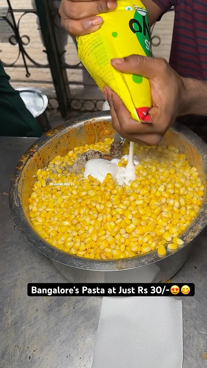 Bangalore’s Pasta at Just Rs 30/-😍😋|| Indian Street Food