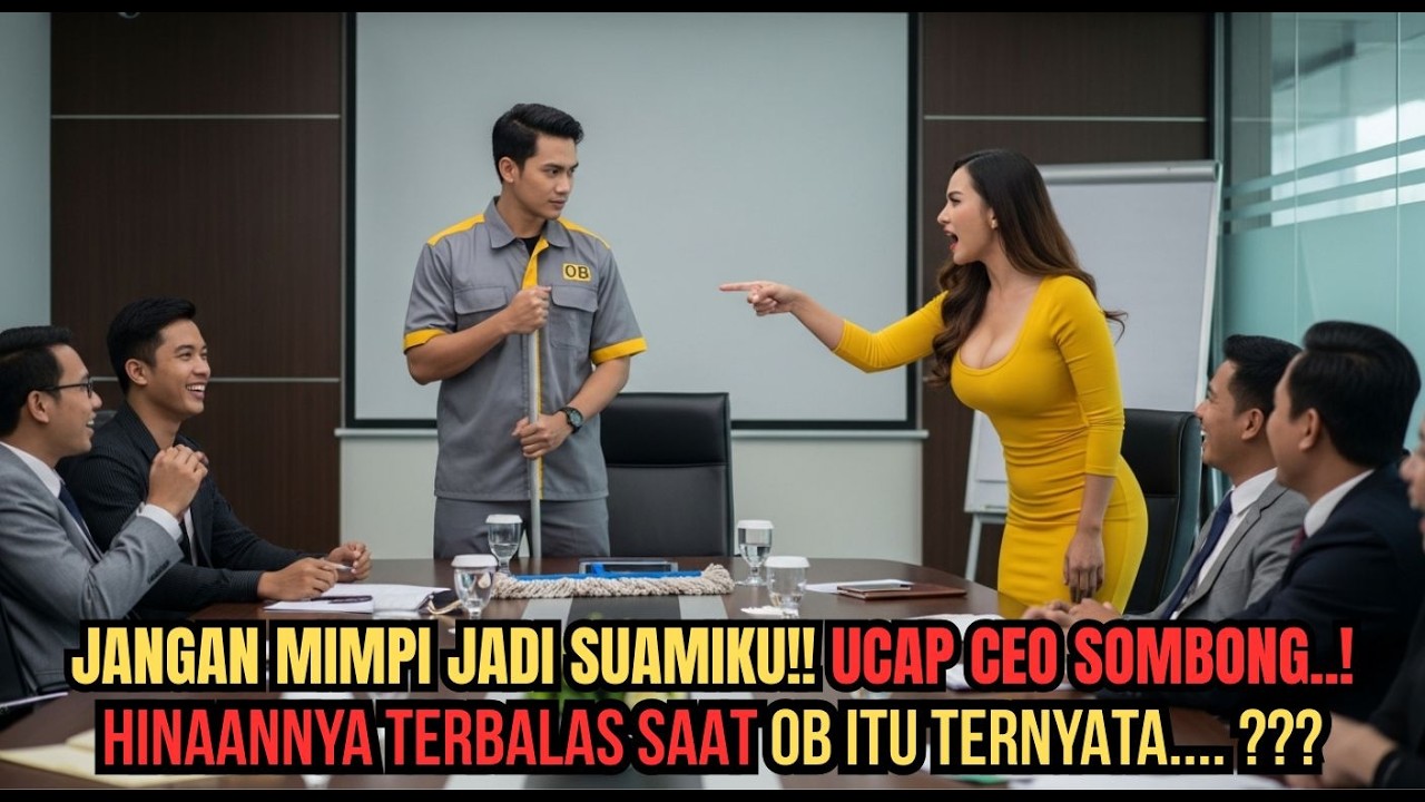 JANGAN MIMPI JADI SUAMIKU, OB RENDAHAN!! HINAANNYA TERBALAS SAAT OB ITU TERNYATA ANAK MILLIADER...
