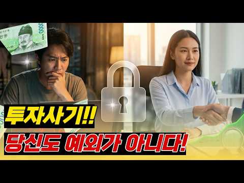 60대 필수! 투자 사기로부터 나와 가족을 지키는 법