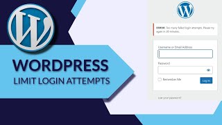 WordPress Limit Login Attempts