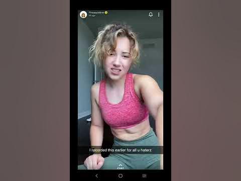 Pineapplebrat Snapchat cringe - abs - YouTube