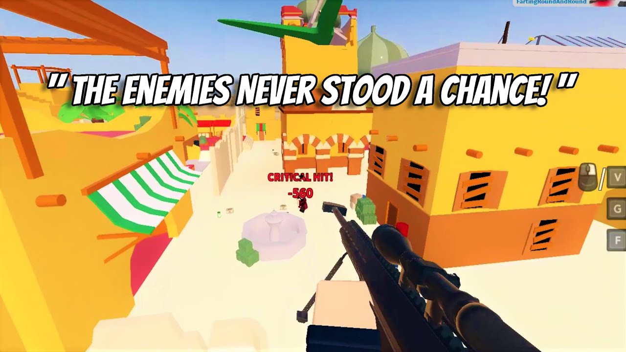 " The Enemies Never Stood a Chance! " | Roblox Arsenal