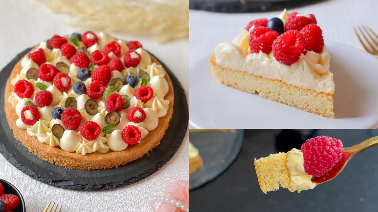 Элегантный фруктовый тарт с нежной песочной основой и шелковистым кремом, идеально подходящий для...