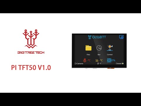 Fichier 3D gratuit Boîtier écran flottant BTT TFT50 - Raspberry pi