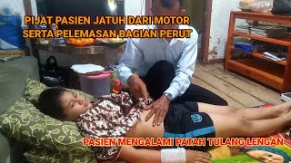 P4TAH TULANG LENGAN SETELAH J4TUH DARI MOT0R,Pasien sakit2 sekujur badan