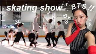 what it's like to be in a figure skating show | skating show series ep 1: my first big show ⭐