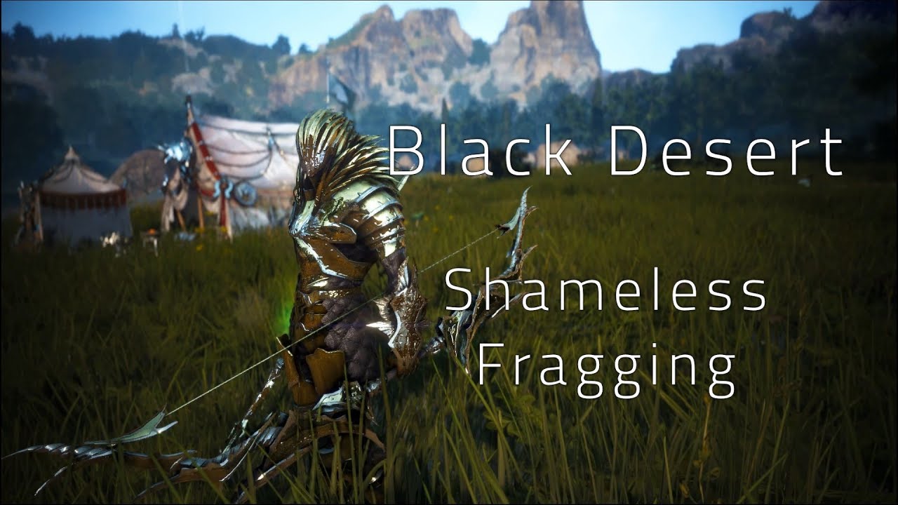 Black Desert Online Archer / Ninja PvP Shameless Fragging YouTube