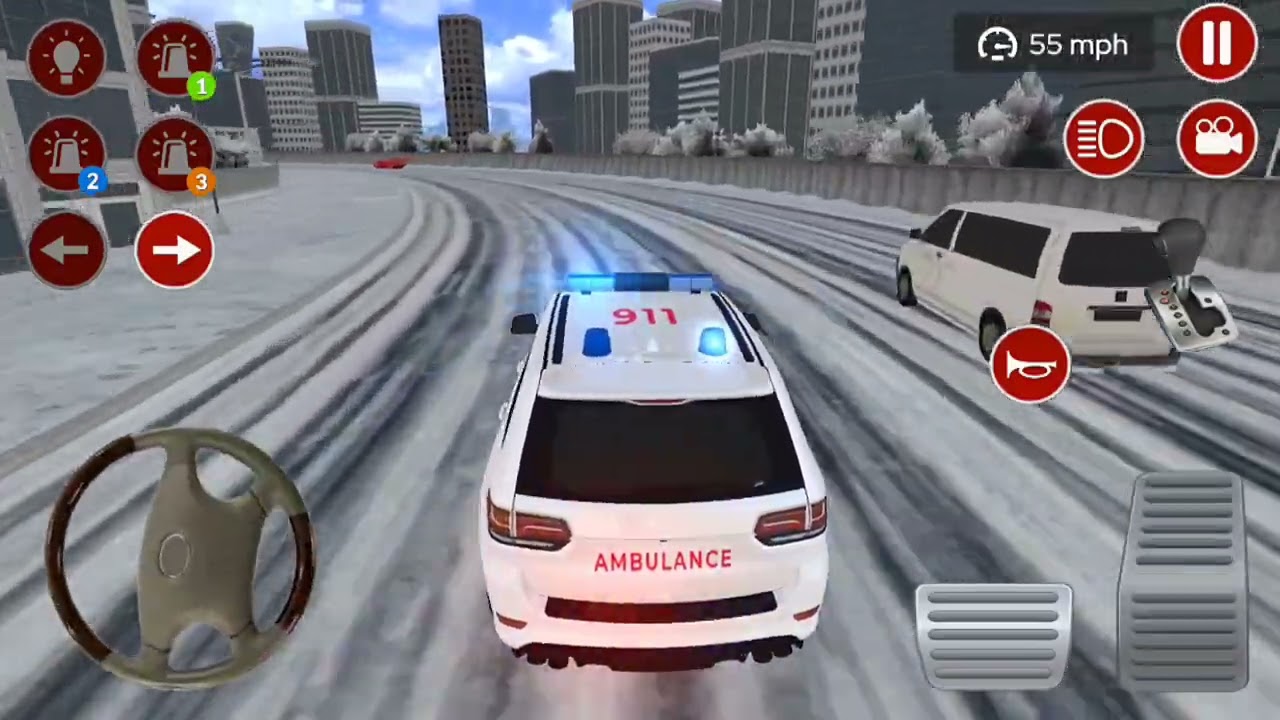 لعبة قيادة سيارة الشرطة - محاكي رجل الشرطة - ألعاب سيارة الشرطة النقدية - 6338