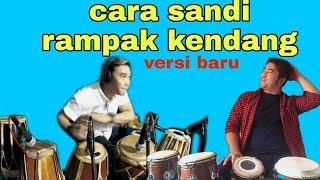 Tutorial rampak kendang sandi banyuwangi