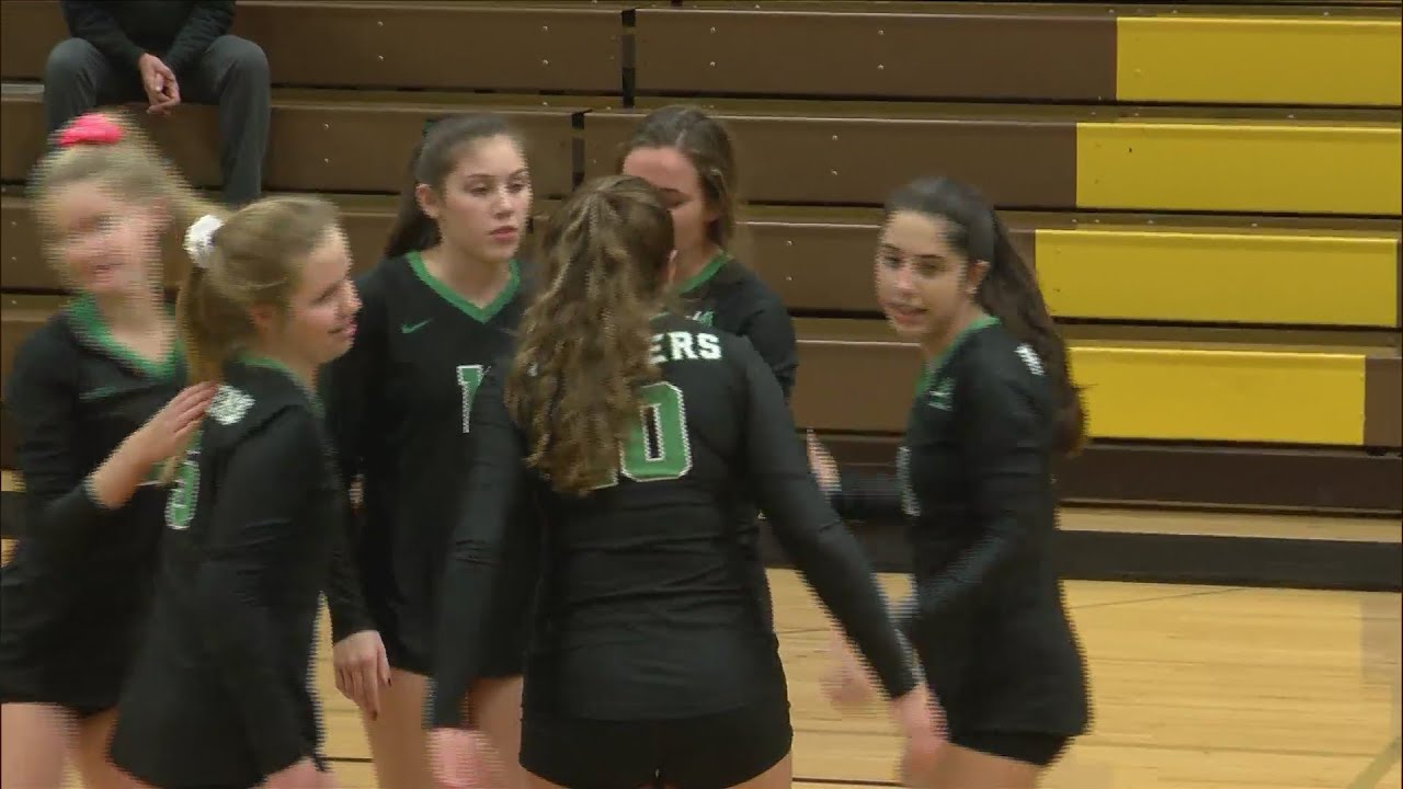 Alleman Volleyball wins 20. YouTube