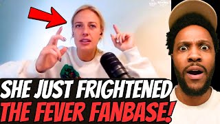 Sophie Cunningham GOES VIRAL After SCARING The Indiana Fever Fanbase On Her Podcast!