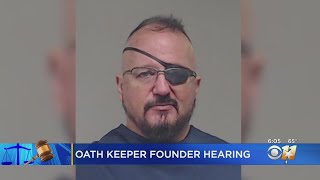 Oath Keepers Leader Elmer Stewart Rhodes In Court On Seditious Conspiracy Charges In January 6 Attac