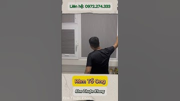 Rèm Tổ Ong  #rèmcửathuậnkhang #rèmtổong #NộiThấtHiệnĐại #rèmcửasổ #cáchnhiệt #thinhhanh #xuhướng