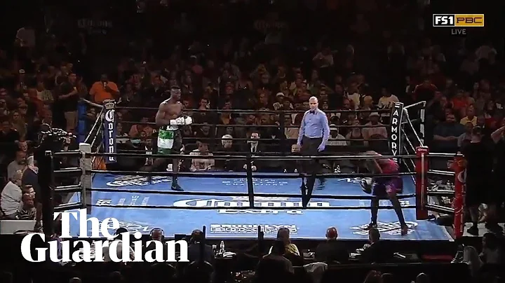 Boxer Curtis Harper leaves ring at opening bell of...