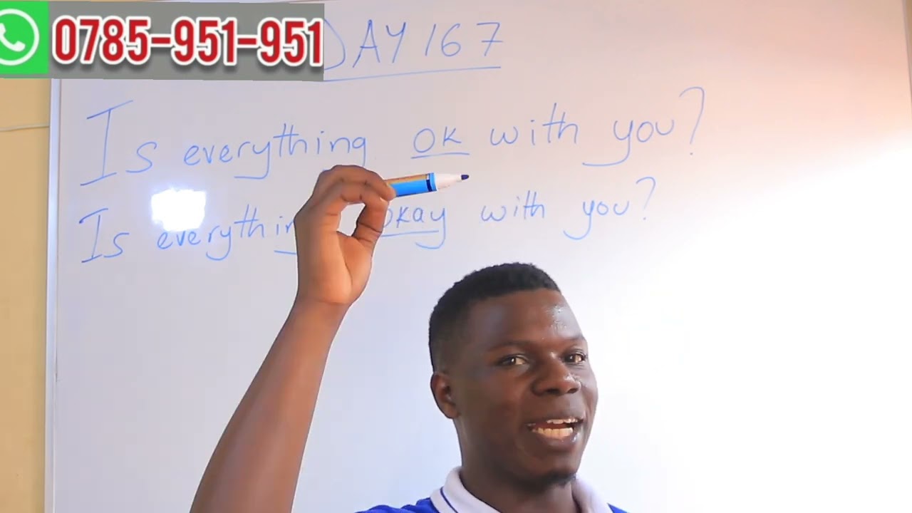 YIGA OLUZUNGU. LEARN ENGLISH DAY 167