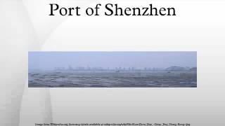 Port of Shenzhen HD