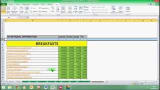 Darren McAllan Food Planner